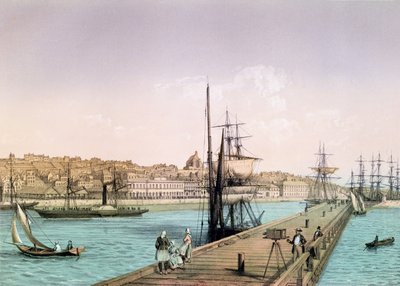 View of the Port of Boulogne, from a Series Entitled 